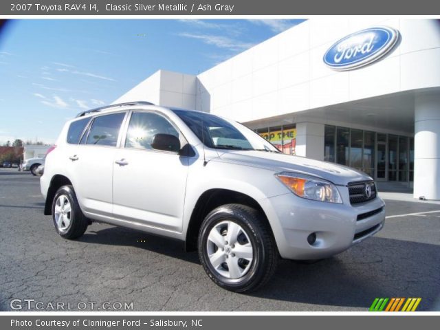 2007 Toyota RAV4 I4 in Classic Silver Metallic