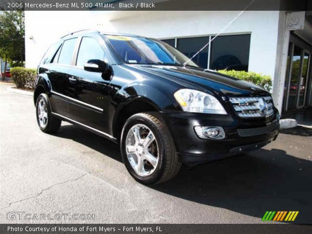 2006 Mercedes-Benz ML 500 4Matic in Black