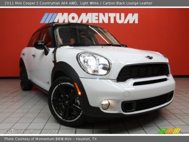 2011 Mini Cooper S Countryman All4 AWD in Light White
