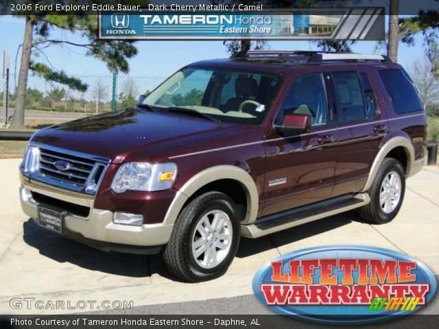 2006 Ford Explorer Eddie Bauer in Dark Cherry Metallic