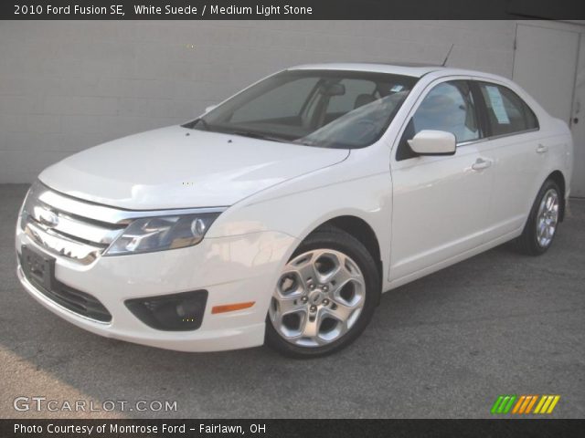 2010 Ford Fusion SE in White Suede