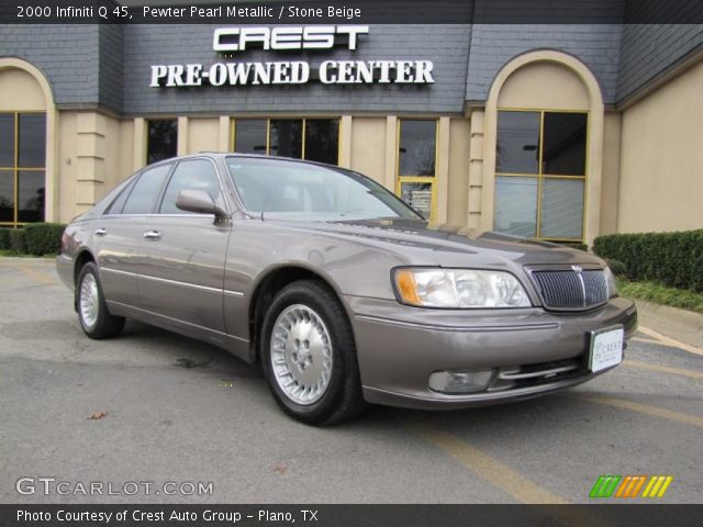 2000 Infiniti Q 45 in Pewter Pearl Metallic