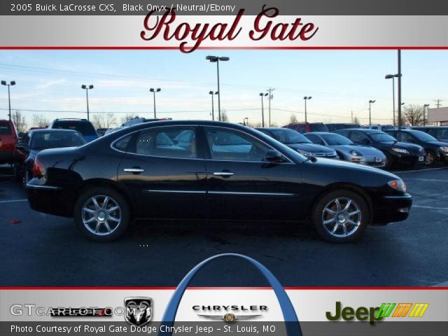 2005 Buick LaCrosse CXS in Black Onyx