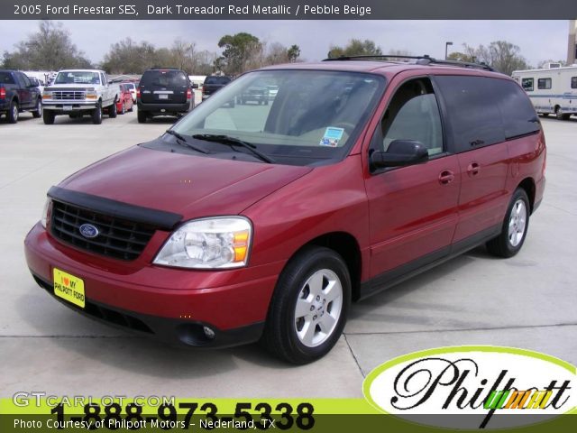 2005 Ford Freestar SES in Dark Toreador Red Metallic
