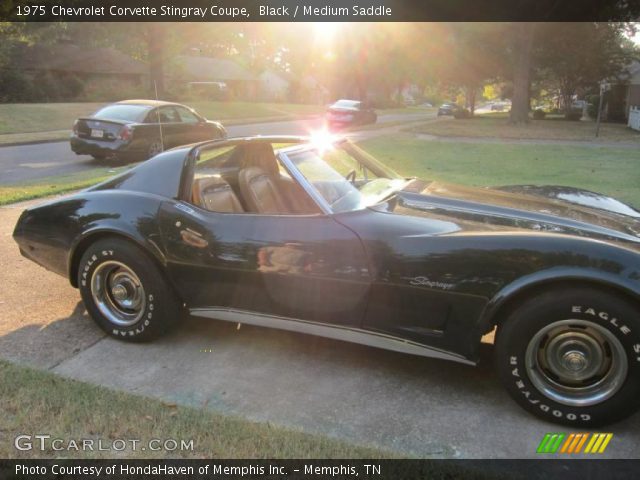 1975 Chevrolet Corvette Stingray Coupe in Black