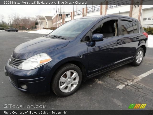 2008 Nissan Versa 1.8 SL Hatchback in Blue Onyx