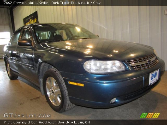 2002 Chevrolet Malibu Sedan in Dark Tropic Teal Metallic