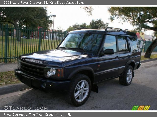 2003 Land Rover Discovery SE in Oslo Blue
