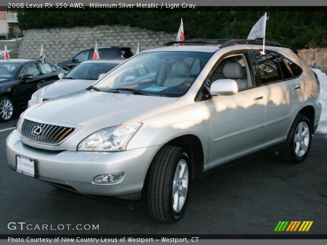 2008 Lexus RX 350 AWD in Millenium Silver Metallic