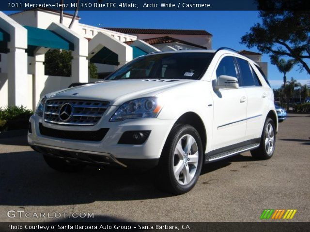 2011 Mercedes-Benz ML 350 BlueTEC 4Matic in Arctic White