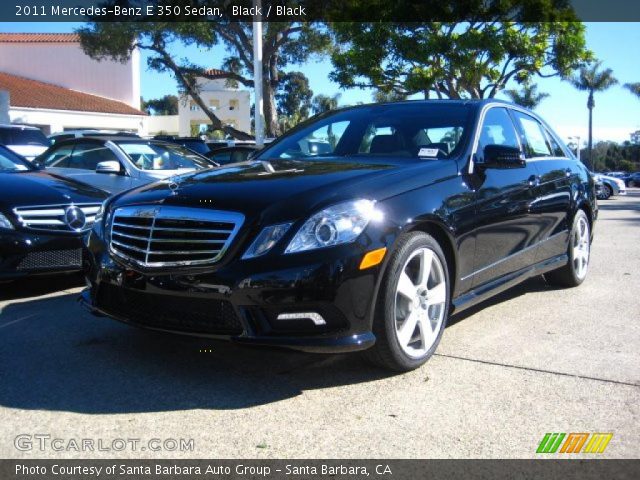 2011 Mercedes-Benz E 350 Sedan in Black