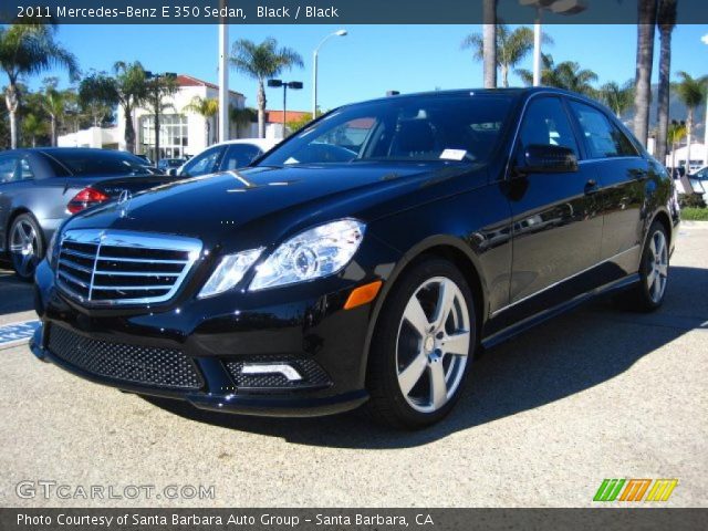 2011 Mercedes-Benz E 350 Sedan in Black