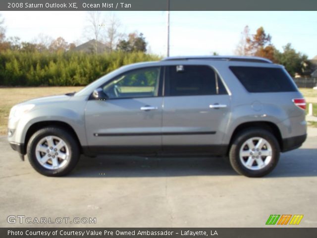2008 Saturn Outlook XE in Ocean Mist