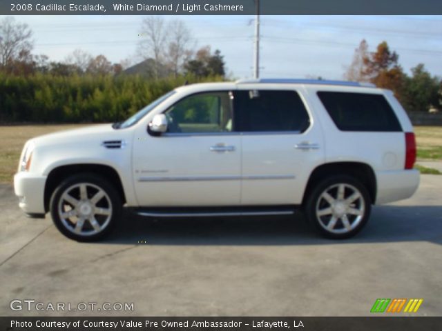 2008 Cadillac Escalade  in White Diamond
