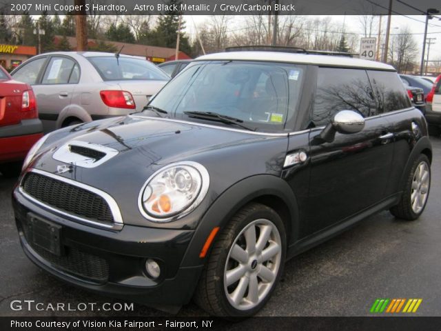 2007 Mini Cooper S Hardtop in Astro Black Metallic