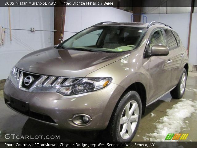 2009 Nissan Murano SL AWD in Tinted Bronze Metallic