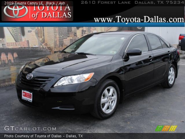2009 Toyota Camry LE in Black