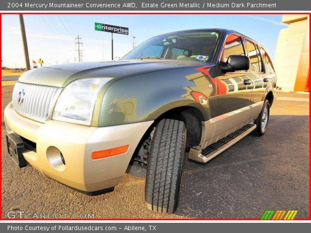 2004 Mercury Mountaineer Convenience AWD in Estate Green Metallic