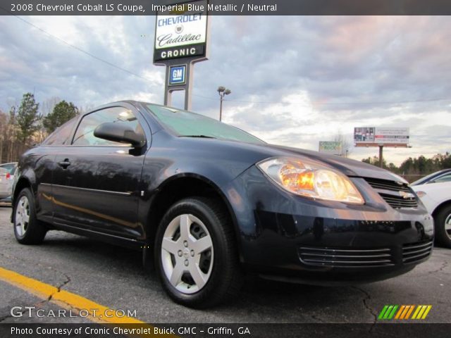 2008 Chevrolet Cobalt LS Coupe in Imperial Blue Metallic