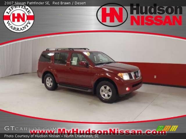 2007 Nissan Pathfinder SE in Red Brawn