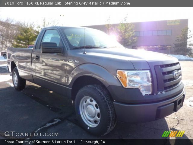 2010 Ford F150 XL Regular Cab in Sterling Grey Metallic