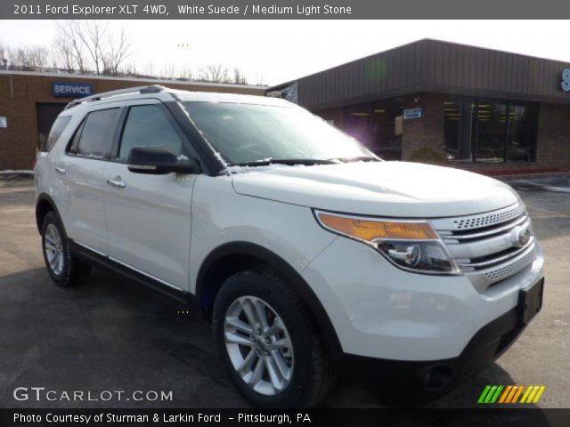 White Suede 2011 Ford Explorer 2011