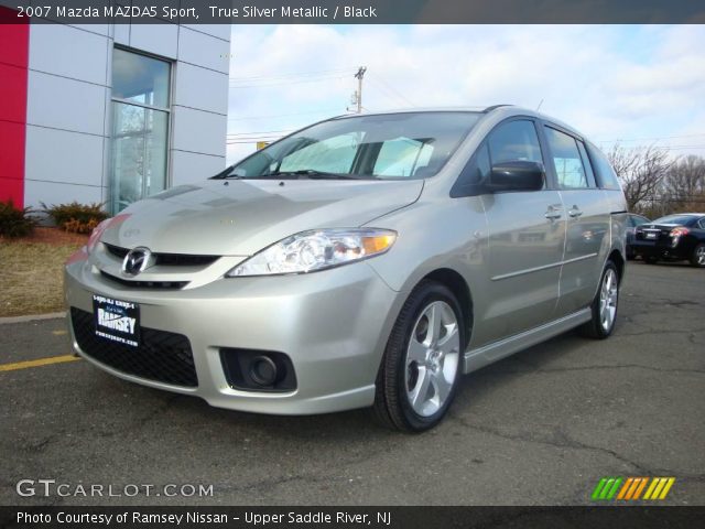 2007 Mazda MAZDA5 Sport in True Silver Metallic