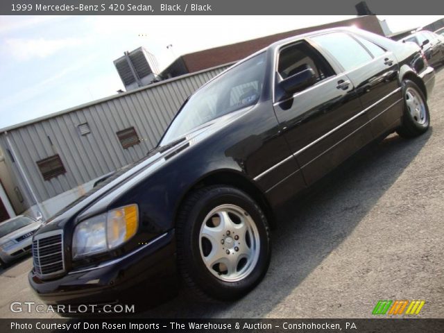 1999 Mercedes-Benz S 420 Sedan in Black