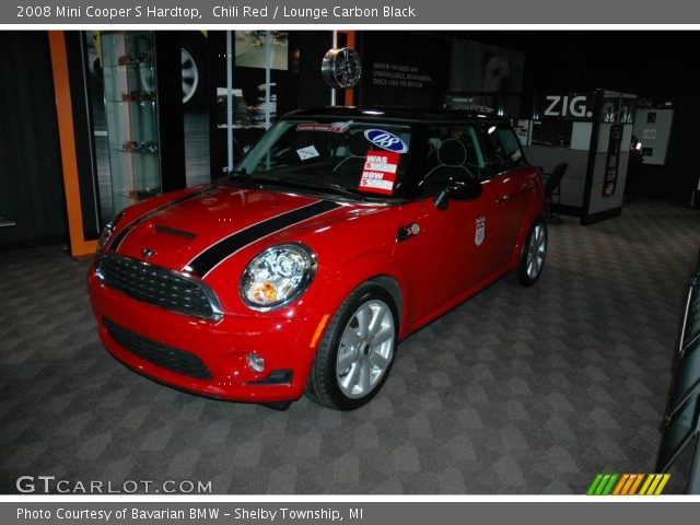 2008 Mini Cooper S Hardtop in Chili Red