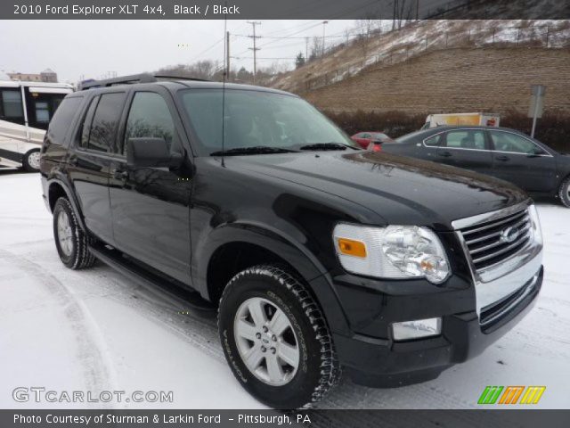 2010 Ford Explorer XLT 4x4 in Black