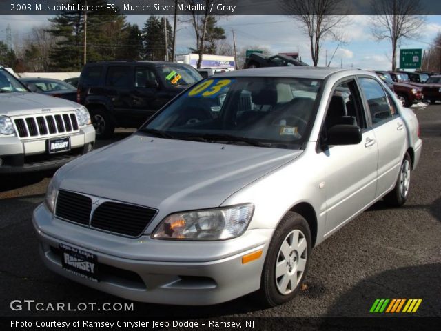 2003 Mitsubishi Lancer ES in Munich Silver Metallic