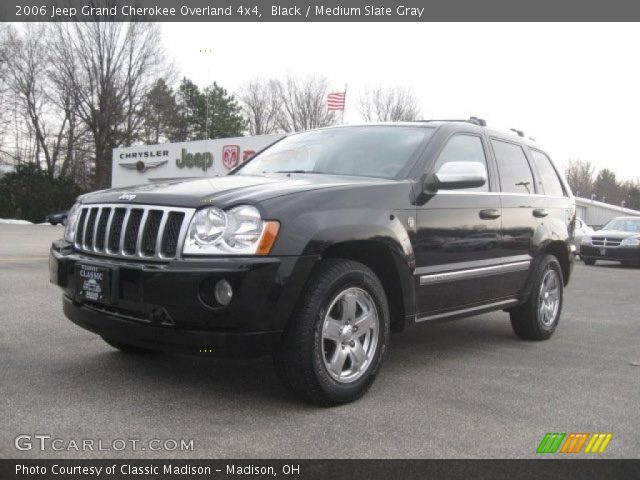 2006 Jeep Grand Cherokee Overland 4x4 in Black