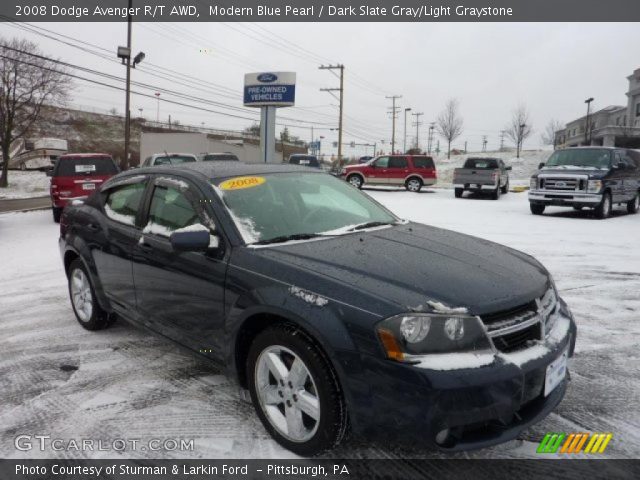 2008 Dodge Avenger R/T AWD in Modern Blue Pearl