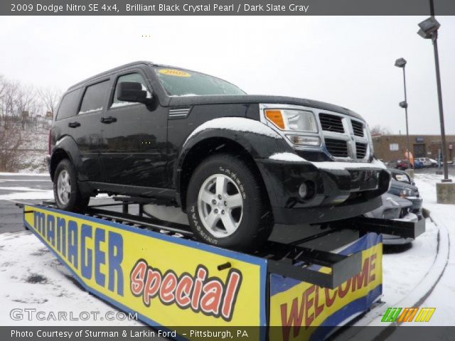2009 Dodge Nitro SE 4x4 in Brilliant Black Crystal Pearl