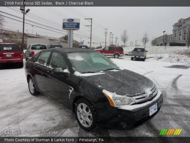 2008 Ford Focus SES Sedan in Black