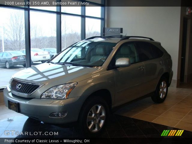 2008 Lexus RX 350 AWD in Bamboo Pearl