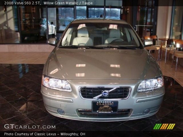 2008 Volvo S60 2.5T in Willow Green Metallic