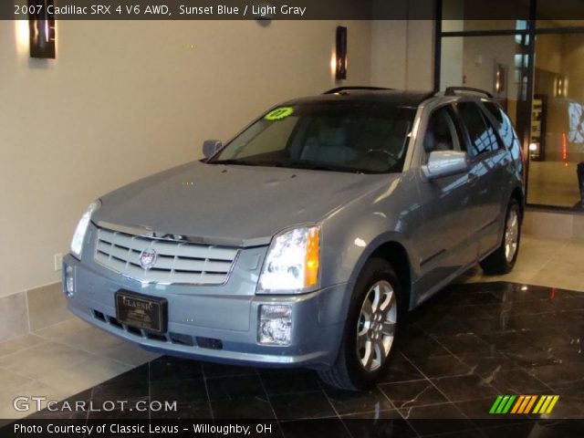 2007 Cadillac SRX 4 V6 AWD in Sunset Blue