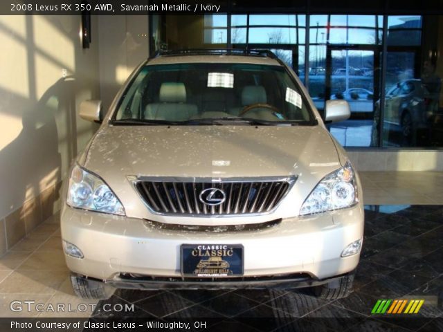 2008 Lexus RX 350 AWD in Savannah Metallic
