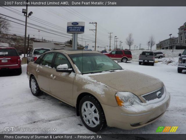 2007 Ford Five Hundred Limited AWD in Dune Pearl Metallic