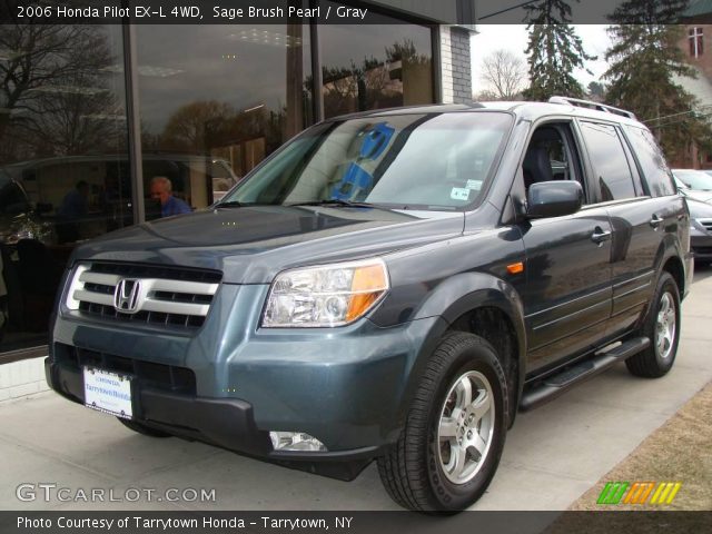 2006 Honda Pilot EX-L 4WD in Sage Brush Pearl