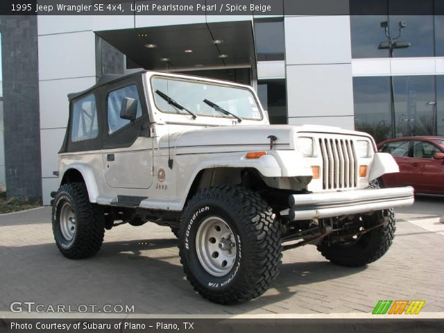 1995 Jeep Wrangler SE 4x4 in Light Pearlstone Pearl