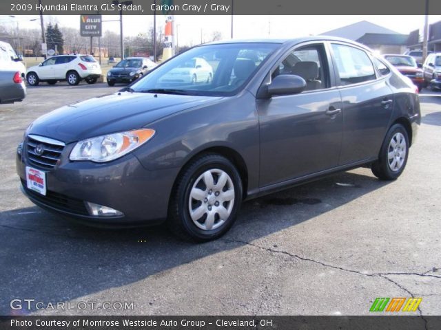 2009 Hyundai Elantra GLS Sedan in Carbon Gray