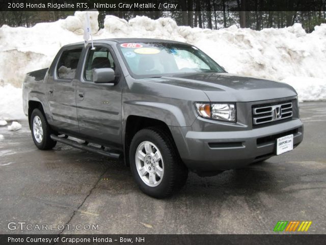 2008 Honda Ridgeline RTS in Nimbus Gray Metallic