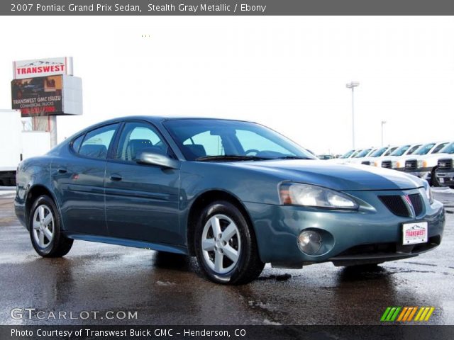 2007 Pontiac Grand Prix Sedan in Stealth Gray Metallic