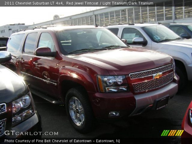 2011 Chevrolet Suburban LT 4x4 in Red Jewel Tintcoat