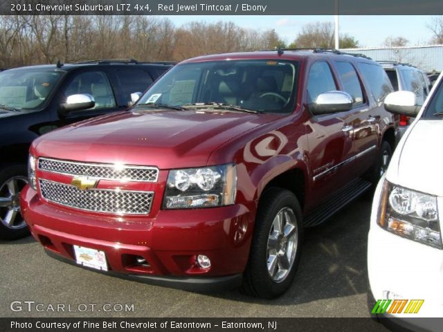 2011 Chevrolet Suburban LTZ 4x4 in Red Jewel Tintcoat