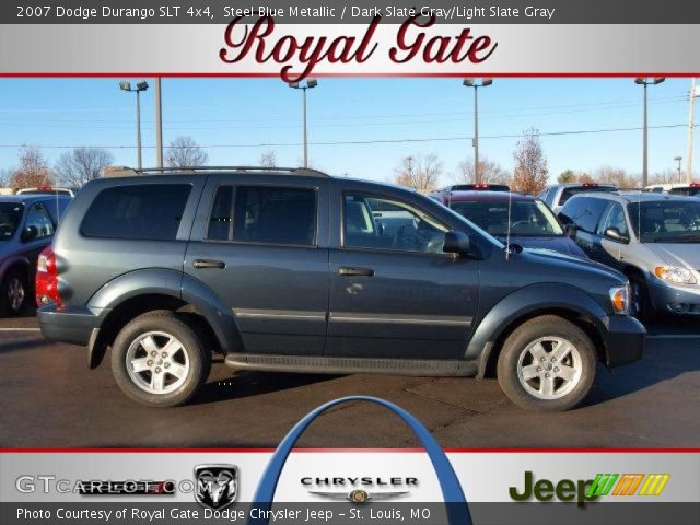 2007 Dodge Durango SLT 4x4 in Steel Blue Metallic