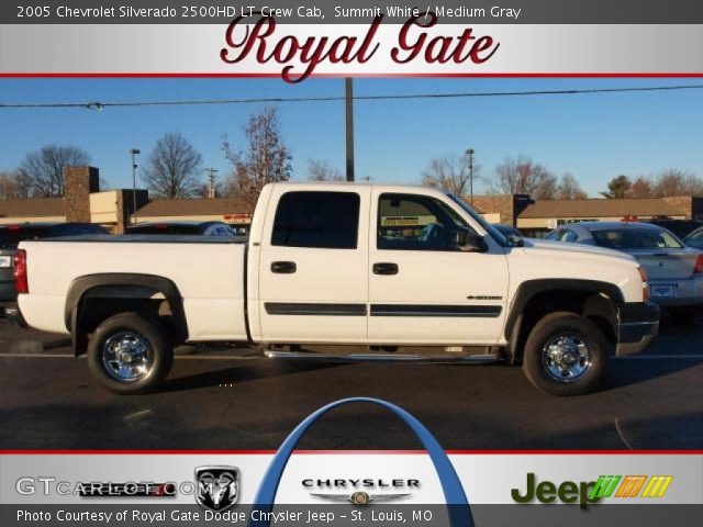 2005 Chevrolet Silverado 2500HD LT Crew Cab in Summit White