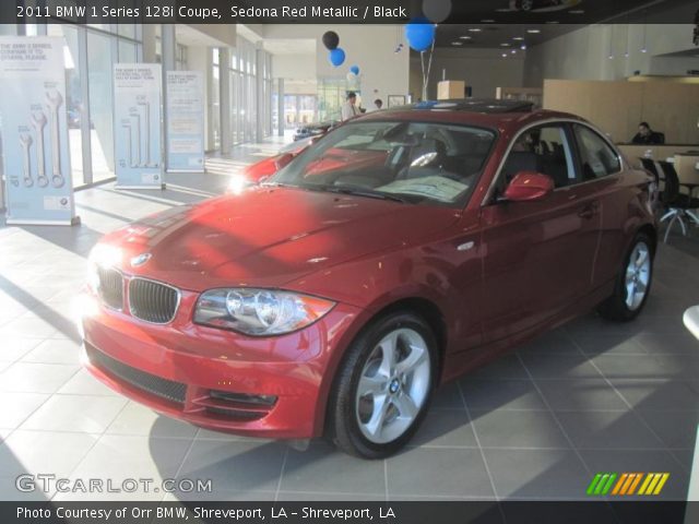 2011 BMW 1 Series 128i Coupe in Sedona Red Metallic